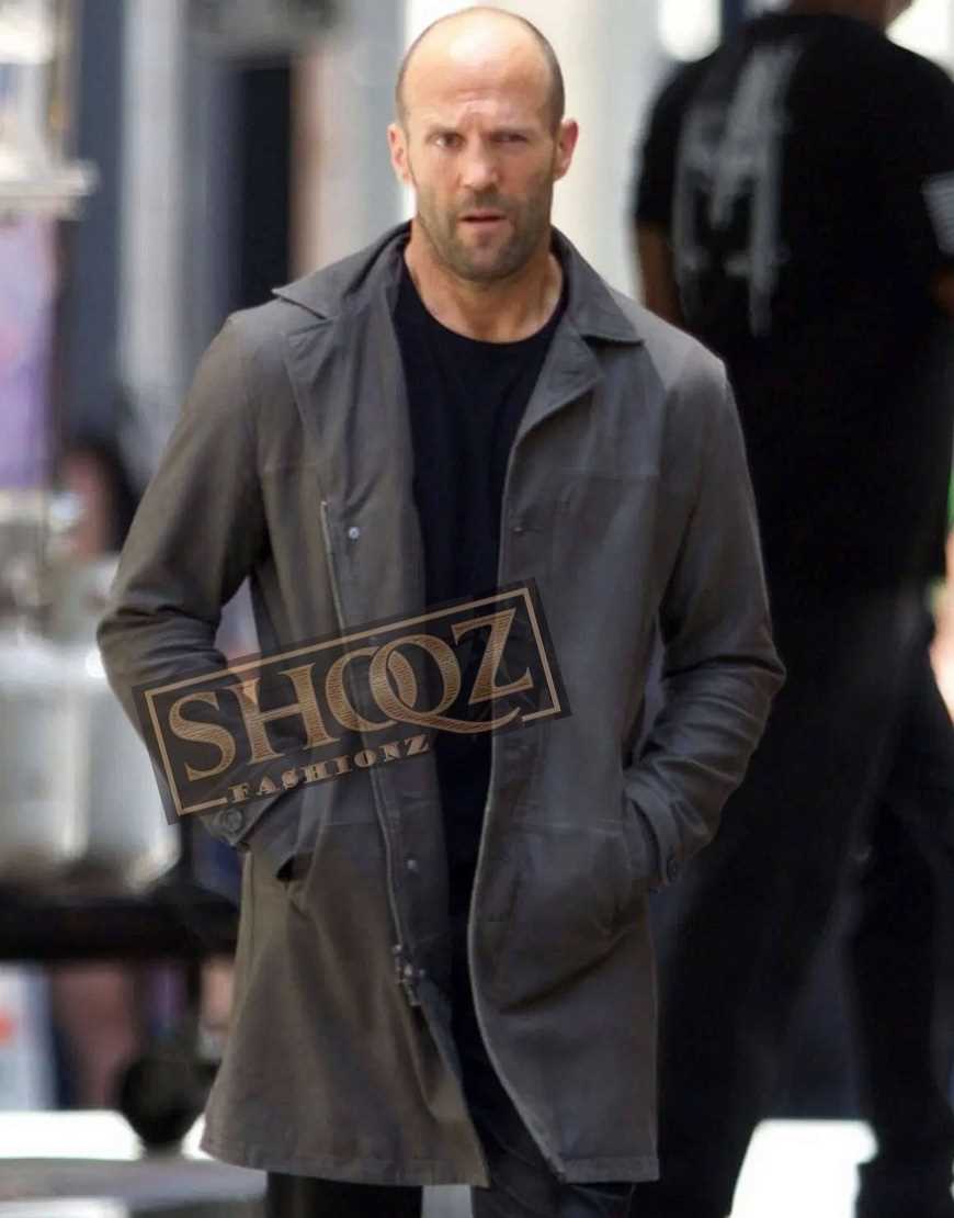 Fast And Furious 8 Jason Statham Leather Coat